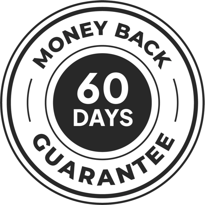 BrainVex 60-day money back guarantee seal
